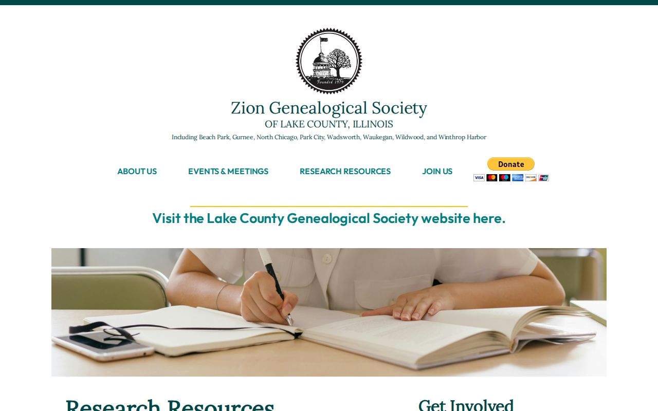 Zion city directory Genealogical Society research resources